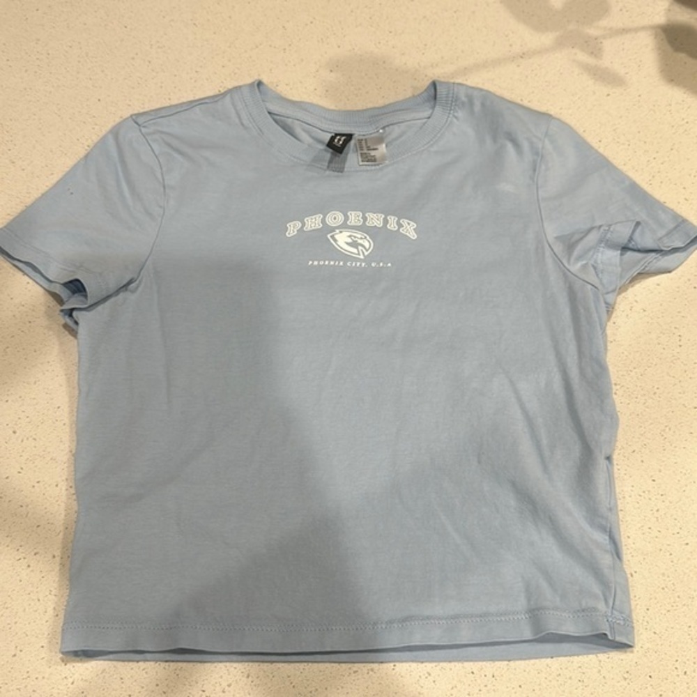 H&m crop top shirt - size small